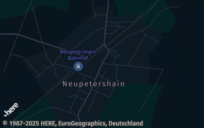 Heizung Map of Neupetershain