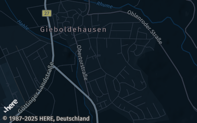 Heizung Map of Gieboldehausen