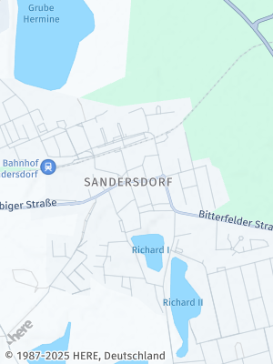 Here Map of Sandersdorf