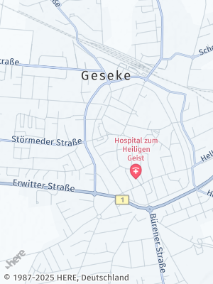 Here Map of Geseke