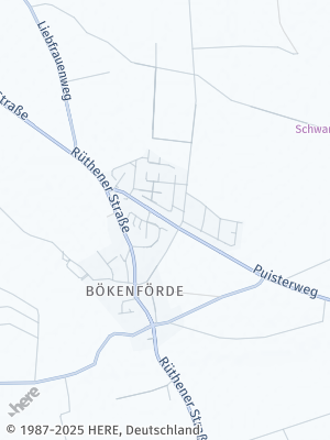 Here Map of Bökenförde