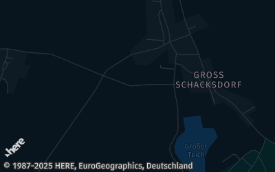Heizung Map of Groß Schacksdorf-S