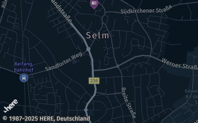 Heizung Map of Selm