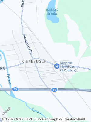Here Map of Kiekebusch
