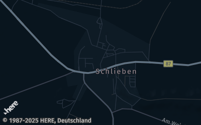 Heizung Map of Schlieben