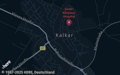 Heizung Map of Kalkar