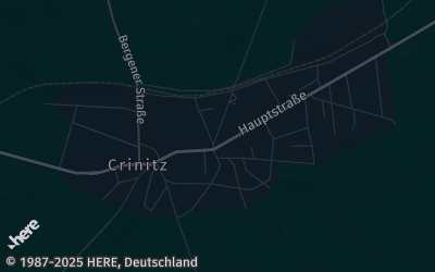 Heizung Map of Crinitz