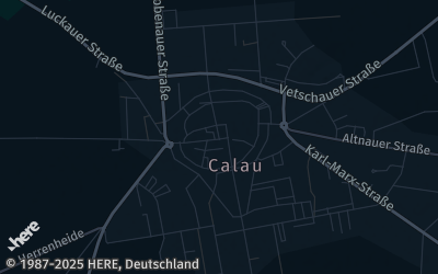 Heizung Map of Calau