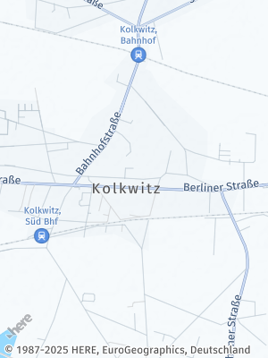 Here Map of Kolkwitz