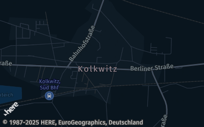 Heizung Map of Kolkwitz