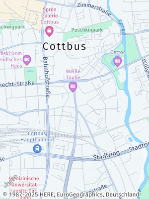 Here Map of Cottbus