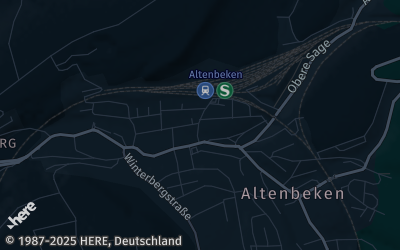Heizung Map of Altenbeken