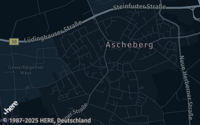 Heizung Map of Ascheberg