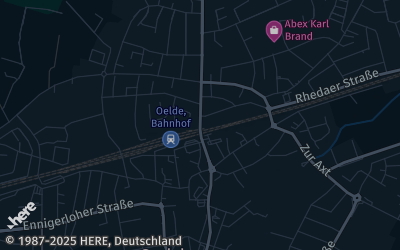 Heizung Map of Oelde