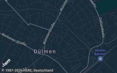 Heizung Map of Dülmen