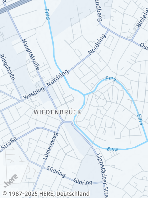 Here Map of Wiedenbrück