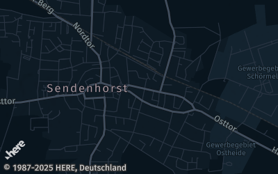 Heizung Map of Sendenhorst