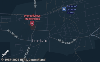 Heizung Map of Luckau