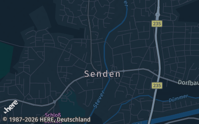 Heizung Map of Senden