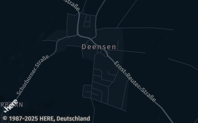 Heizung Map of Deensen