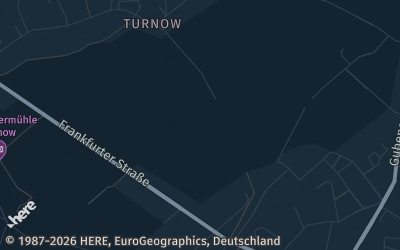 Heizung Map of Turnow-Preilack