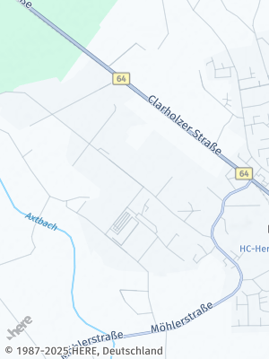 Here Map of Herzebrock-Clarholz