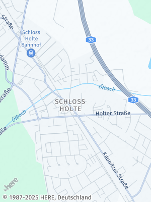 Here Map of Schloß Holte-Stukenbrock