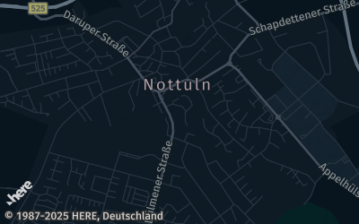 Heizung Map of Nottuln