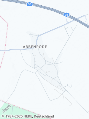 Here Map of Abbenrode bei Wernigerode