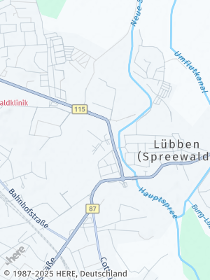 Here Map of Lübben