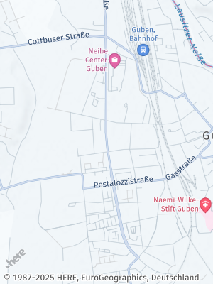 Here Map of Guben