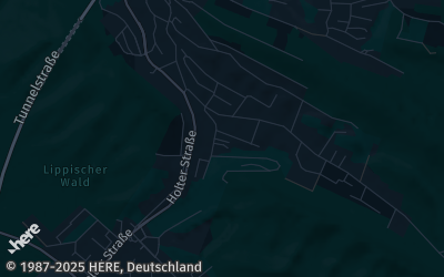 Heizung Map of Oerlinghausen