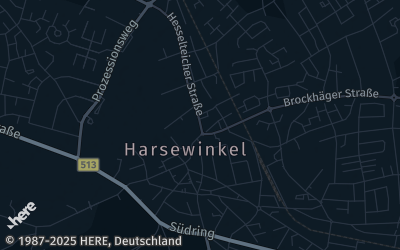 Heizung Map of Harsewinkel