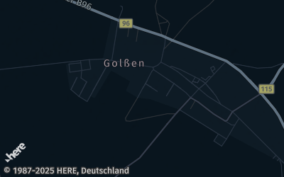 Heizung Map of Golßen
