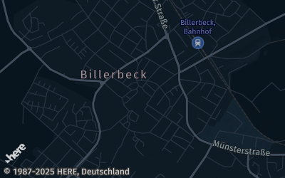 Heizung Map of Billerbeck