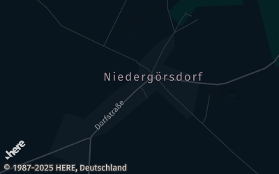 Heizung Map of Niedergörsdorf