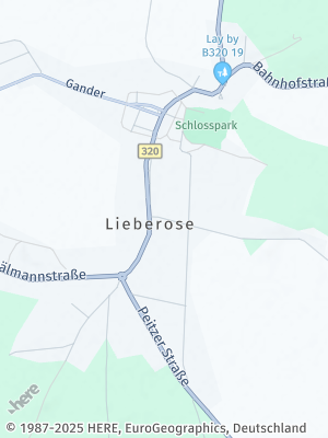 Here Map of Lieberose