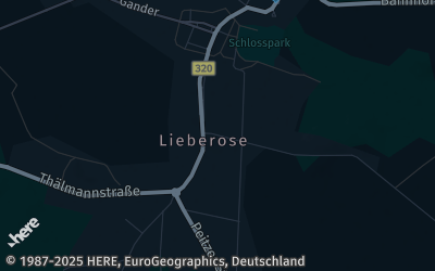 Heizung Map of Lieberose