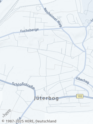 Here Map of Jüterbog