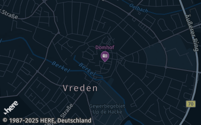 Heizung Map of Vreden