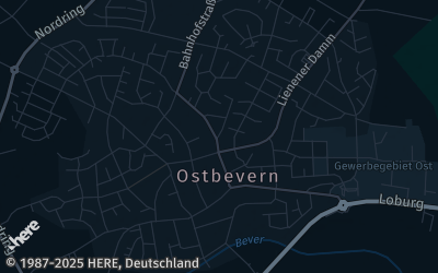 Heizung Map of Ostbevern