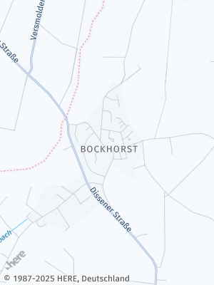 Here Map of Bockhorst