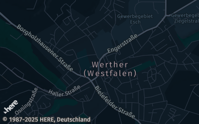 Heizung Map of Werther