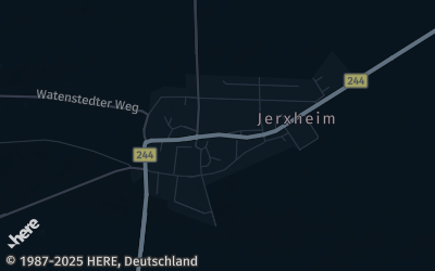 Heizung Map of Jerxheim