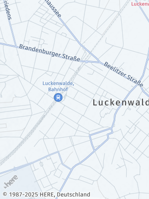 Here Map of Luckenwalde