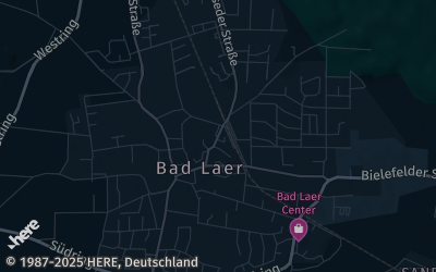 Heizung Map of Bad Laer