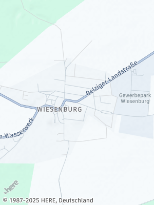 Here Map of Wiesenburg / Mark