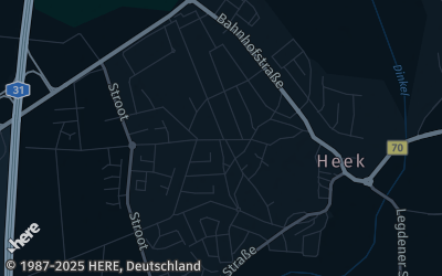 Heizung Map of Heek