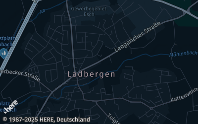 Heizung Map of Ladbergen