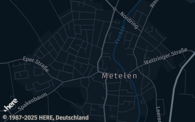 Heizung Map of Metelen